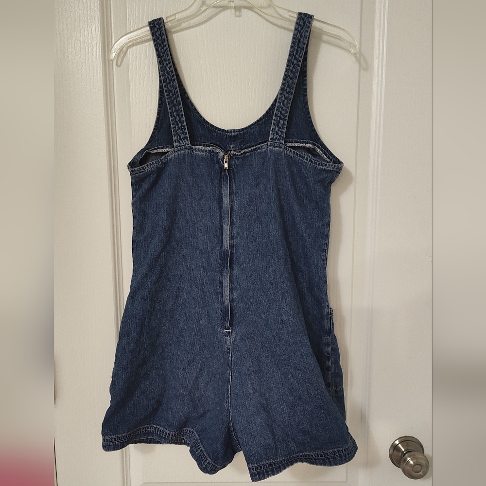 Vintage 90's Esprit denim romper Size 8 - Picture 3 of 8